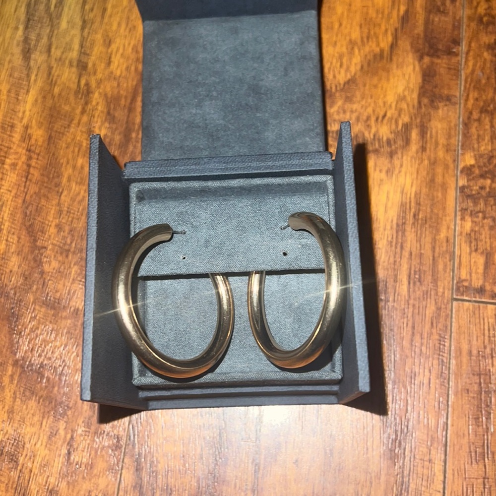 Chunky Gold Vermeil Hoops